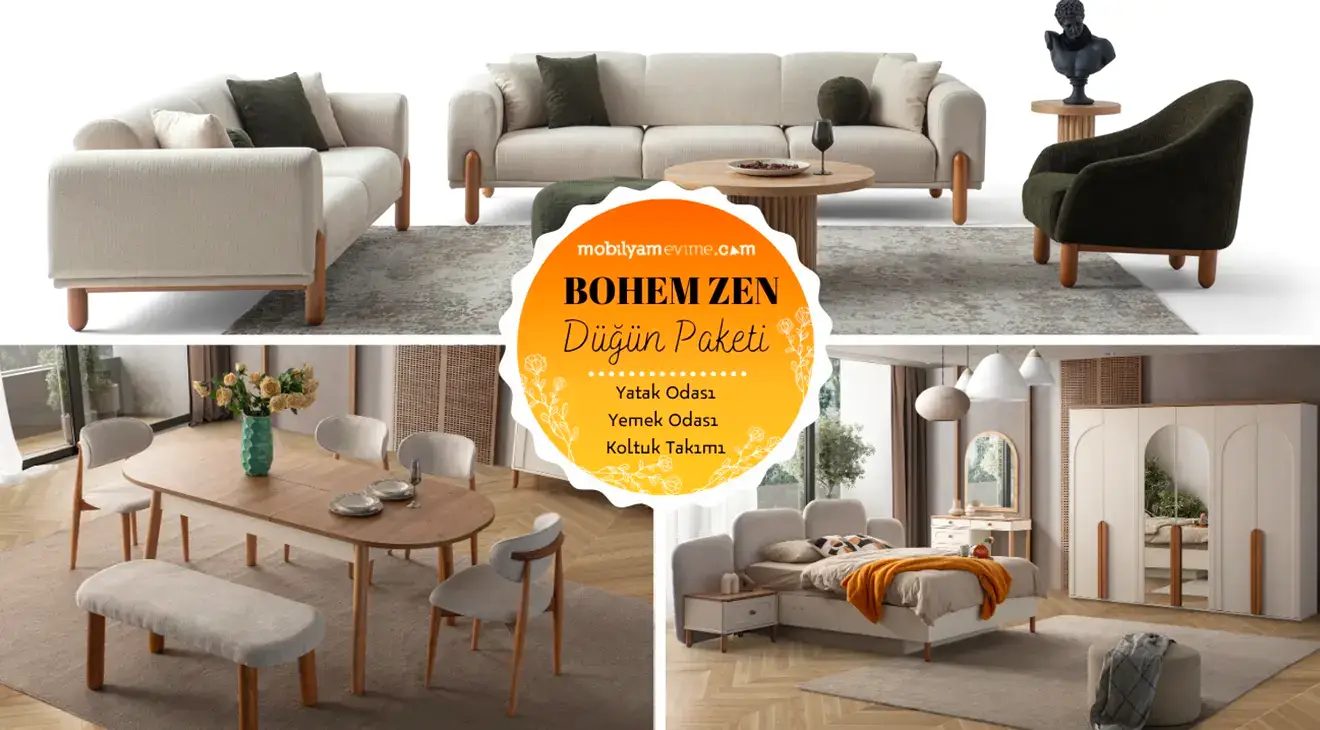 Bohem Zen Düğün Paketi