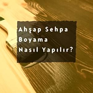 Ahşap Sehpa Boyama Nasıl Yapılır?