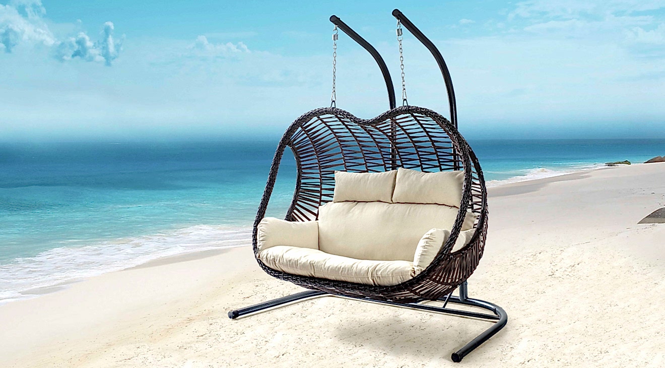 Pop Kahve Çift Kişilik Salıncak