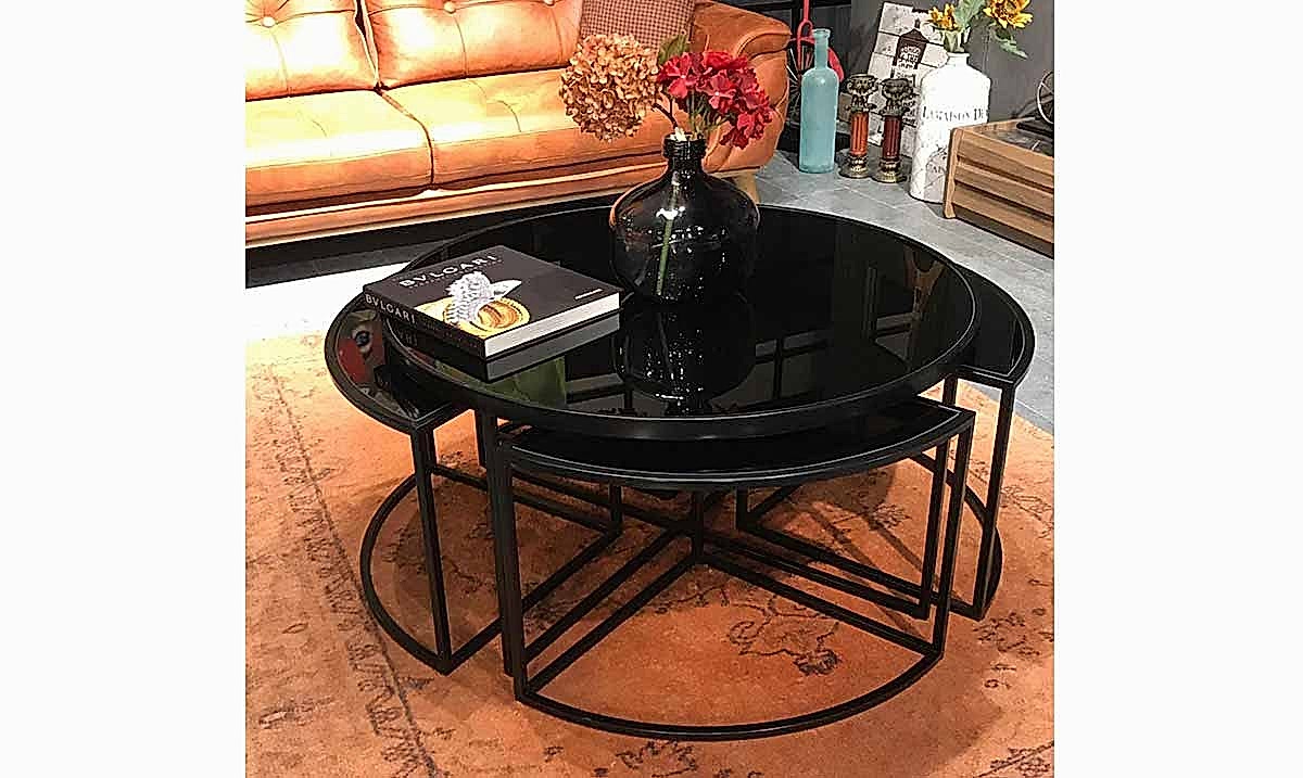 Soso Metal Ayaklı 4+1 Sehpa