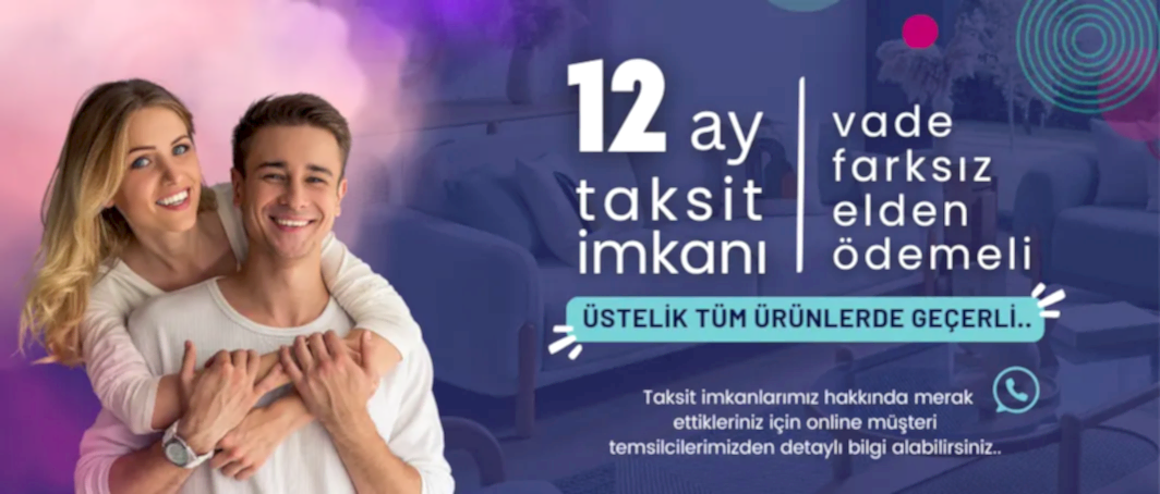 12 ay elden taksit mobilya